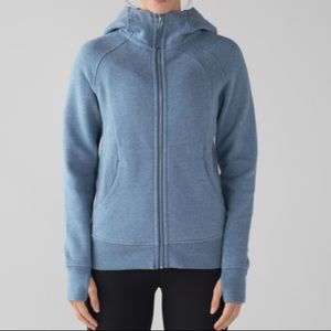 lululemon Scuba Hoodie in Heathered Illuminight